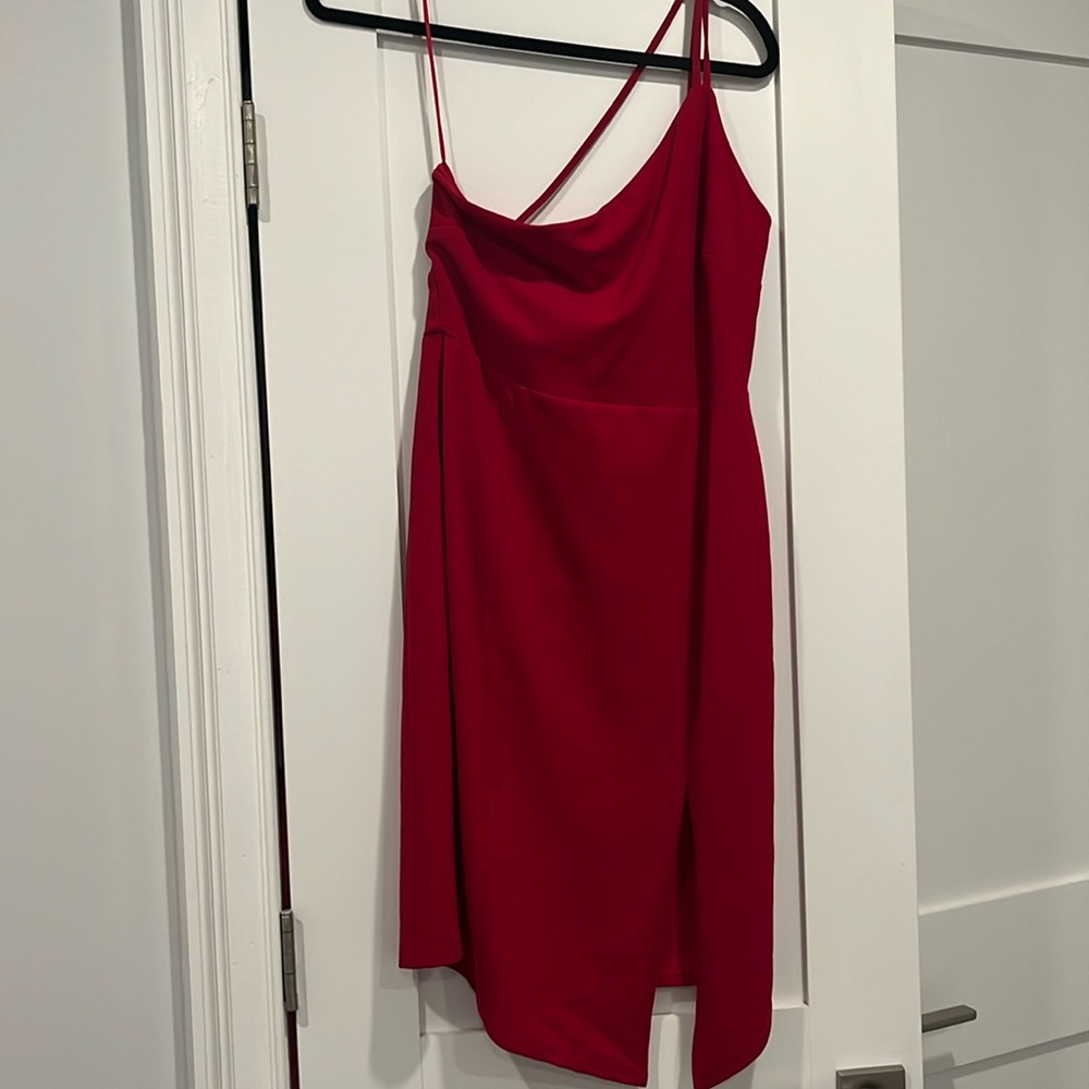 Red dress